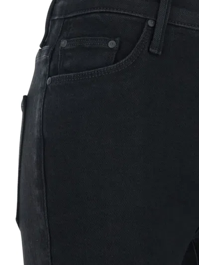 Mother Flared Jeans With Five Pockets In Black