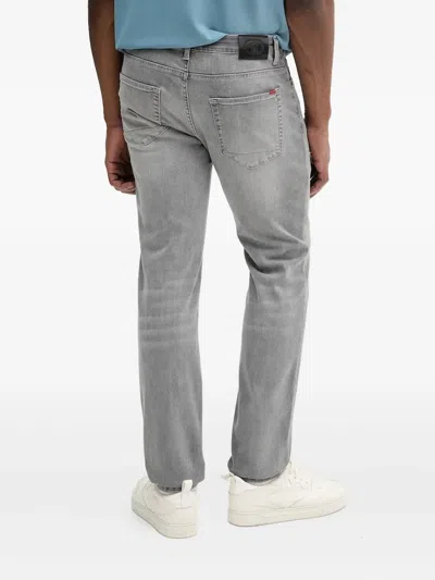 Liu •jo Logo-plaque Jeans In Gray