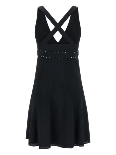 Giovanni Bedin Pearl Dress In Black