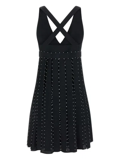 Giovanni Bedin Pearl Dress In Black