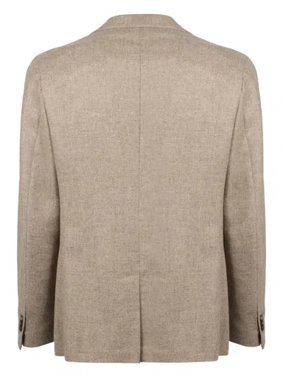 Slowear Two-button Back-slit Blazer In Pink