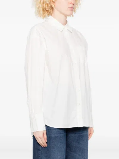 True Avenue Long-sleeve Button-up Shirt In White