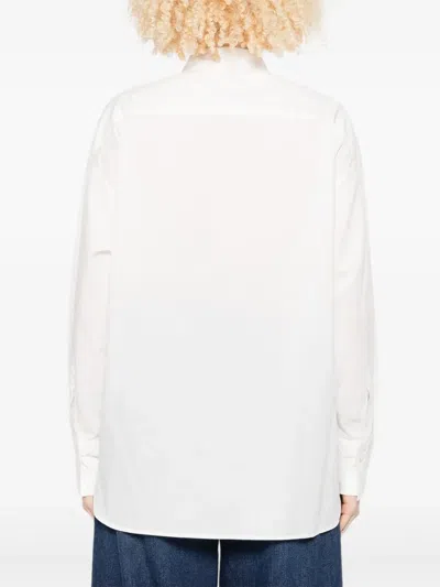 True Avenue Long-sleeve Button-up Shirt In White
