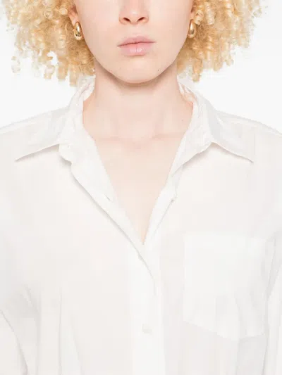 True Avenue Long-sleeve Button-up Shirt In White