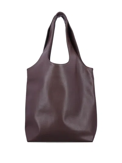 Apc A.p.c. Ninon Small Tote Bag In Brown