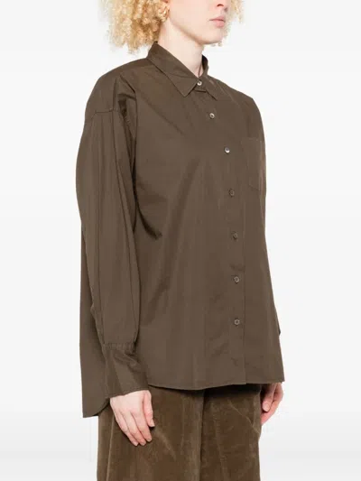 True Avenue Button-down Pocket Shirt In Green
