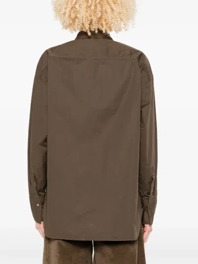 True Avenue Button-down Pocket Shirt In Green