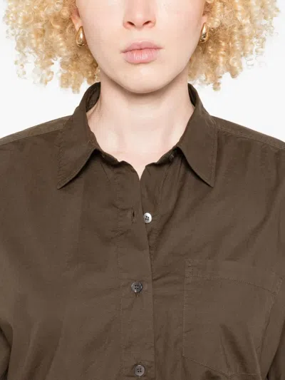 True Avenue Button-down Pocket Shirt In Green