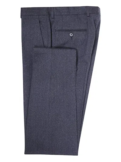 Zegna Wool Suit With Two Button Closure In Gray