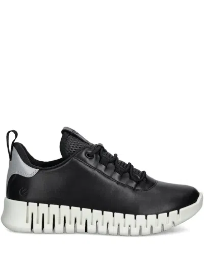 Ecco Women's Gruuv Sneaker In Black/light Gray In Black