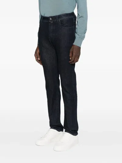 Jacob Cohen Nick Five-pocket Jeans In Black