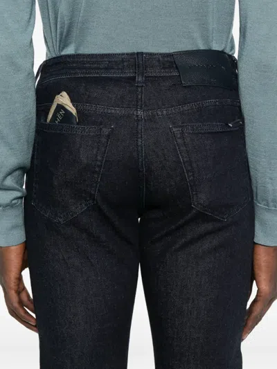 Jacob Cohen Nick Five-pocket Jeans In Black