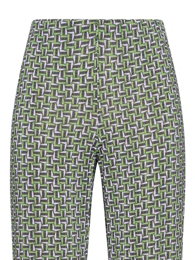 Maliparmi Geometric-pattern Trousers In Multi