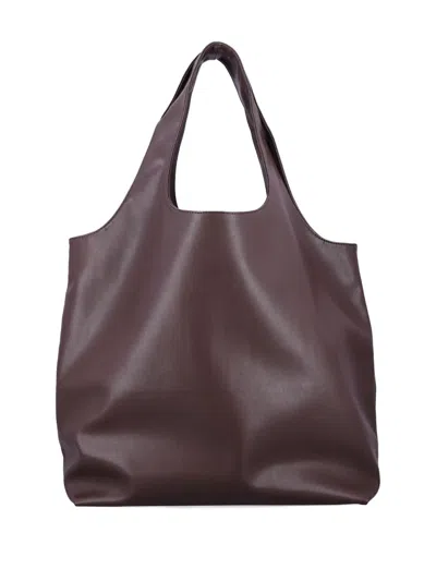 Apc A.p.c. Ninon Tote Bag In Brown