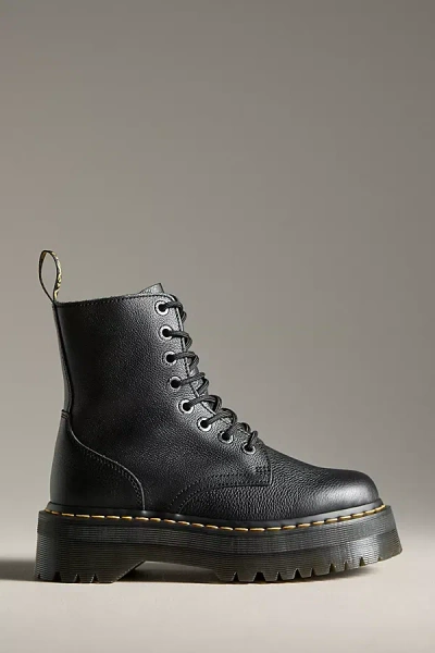 Dr. Martens 1490 Virginia Booties In Black