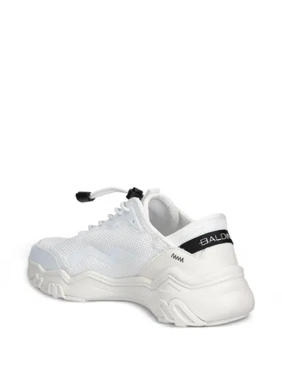 Baldinini Textured Pull-on Trainers In White