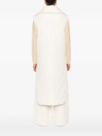 Marc O'polo Quilted-pattern Coat In Neutral