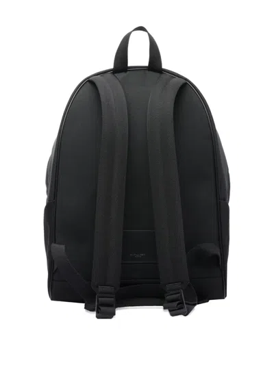 Saint Laurent Zip-pocket Backpack In Black