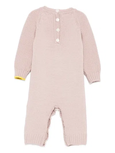 Gensami Bear-detail Romper In Brown