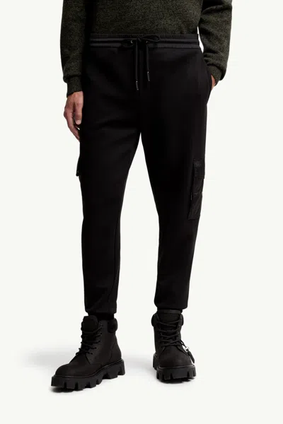 Moncler Casual Trousers Adjustable Fit In Black