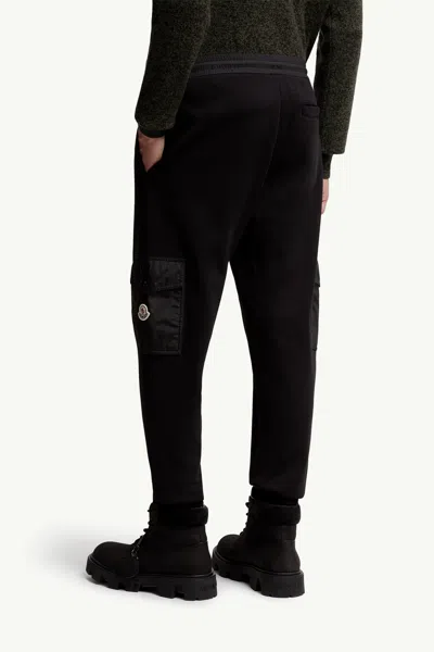 Moncler Casual Trousers Adjustable Fit In Black
