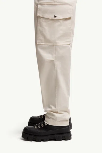 Moncler Cargo-pocket Regular Trousers In Neutral