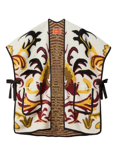 La Doublej Cape Scarf In My Power In Neutral