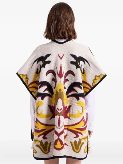 La Doublej Cape Scarf In My Power In Neutral