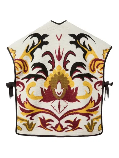 La Doublej Cape Scarf In My Power In Neutral