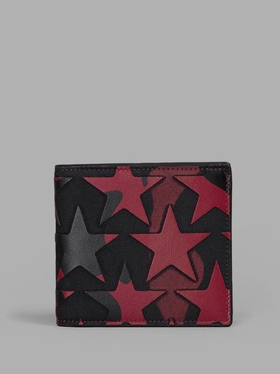 Valentino Garavani Camustar Wallet In Black/red