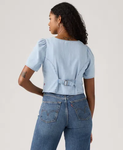 Levi's Moxie Blouse (plus Size) In Blue