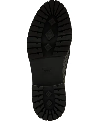 Toms Women's Cara Lug Sole Loafers In Black