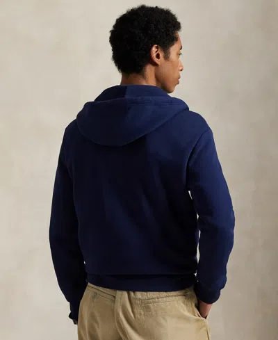 Polo Ralph Lauren Men's Big Pony 20th Anniversary Crest Hoodie In Blue