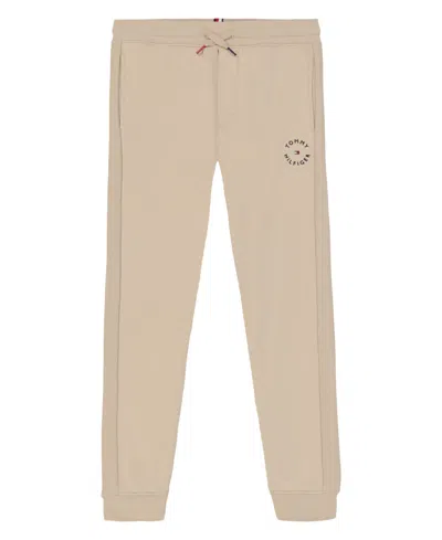 Tommy Hilfiger Big Boys Essential Soft Fleece Elevated Joggers In Neutral
