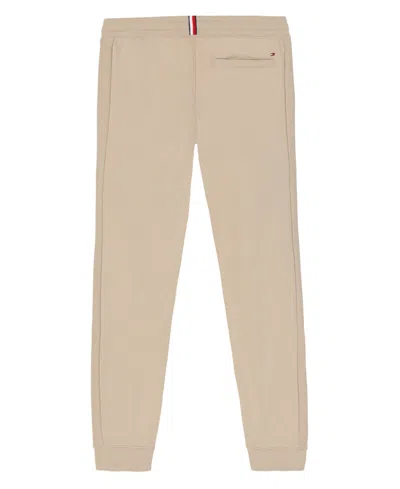 Tommy Hilfiger Big Boys Essential Soft Fleece Elevated Joggers In Neutral