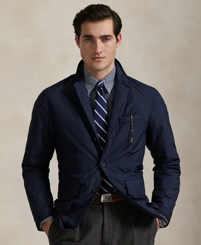 Polo Ralph Lauren Men's Packable Utility Jacket In Blue