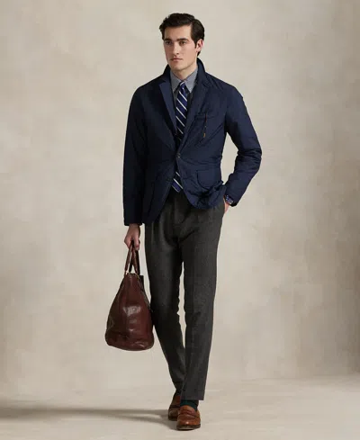Polo Ralph Lauren Men's Packable Utility Jacket In Blue