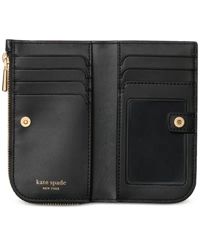 Kate Spade Devin Bifold Wallet In Black