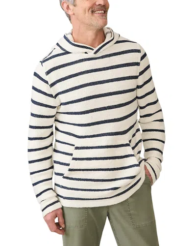 Faherty Whitewater Hoodie In Boothbay Stripe