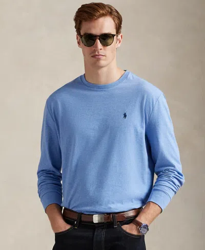 Polo Ralph Lauren Crew Neck Sweatshirt In Blue