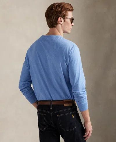 Polo Ralph Lauren Crew Neck Sweatshirt In Blue