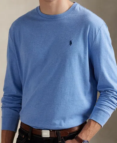 Polo Ralph Lauren Crew Neck Sweatshirt In Blue