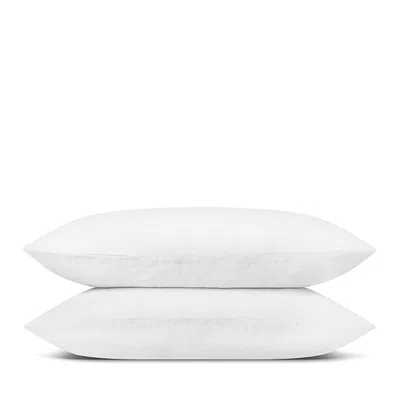 Piglet In Bed Linen Blend Pillowcase Pair In White