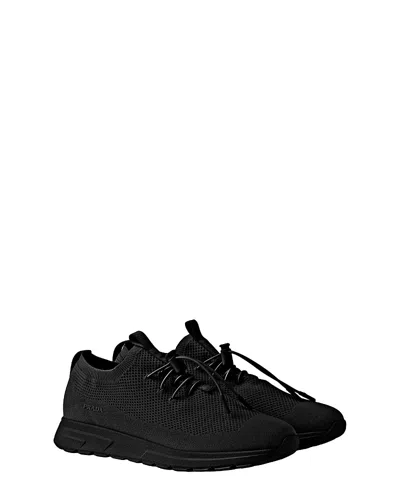 Prada Prax Elasticated-lace Logo Sneakers In Black