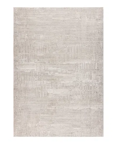 Kenneth Mink Alloy All343 Area Rug, 3' X 5' In Neutral