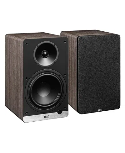Elac Dcb61 Debut Connex Powered Bookshelf Speaker - Pair In Brown