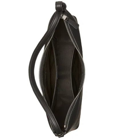 Kate Spade Loop Medium Pebbled Leather Shoulder Bag In Black