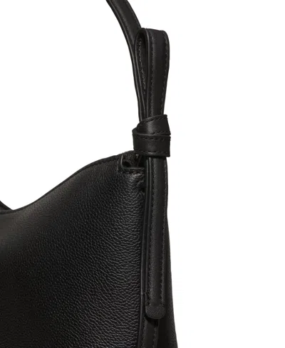 Kate Spade Loop Medium Pebbled Leather Shoulder Bag In Black
