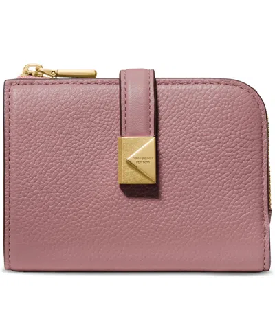 Kate Spade Deco Small Compact Wallet In Pink