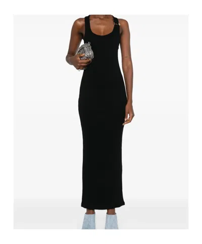 Jean Paul Gaultier Pierced Dress In Black